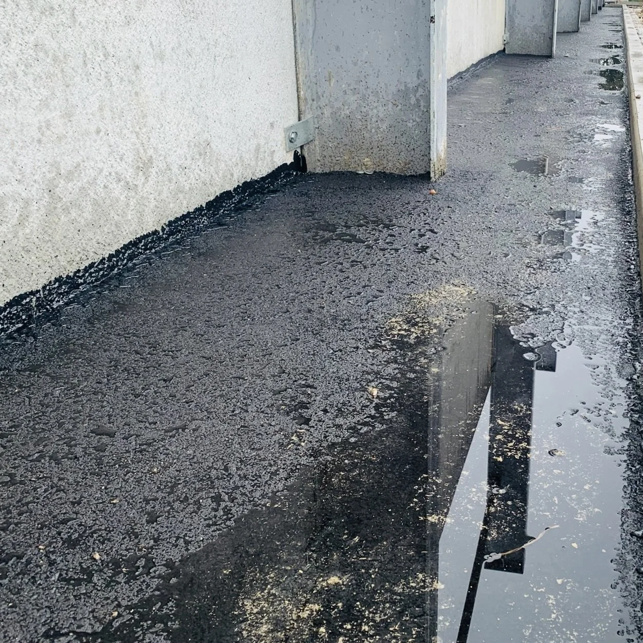 Best asphalt for a silage clamp floor
