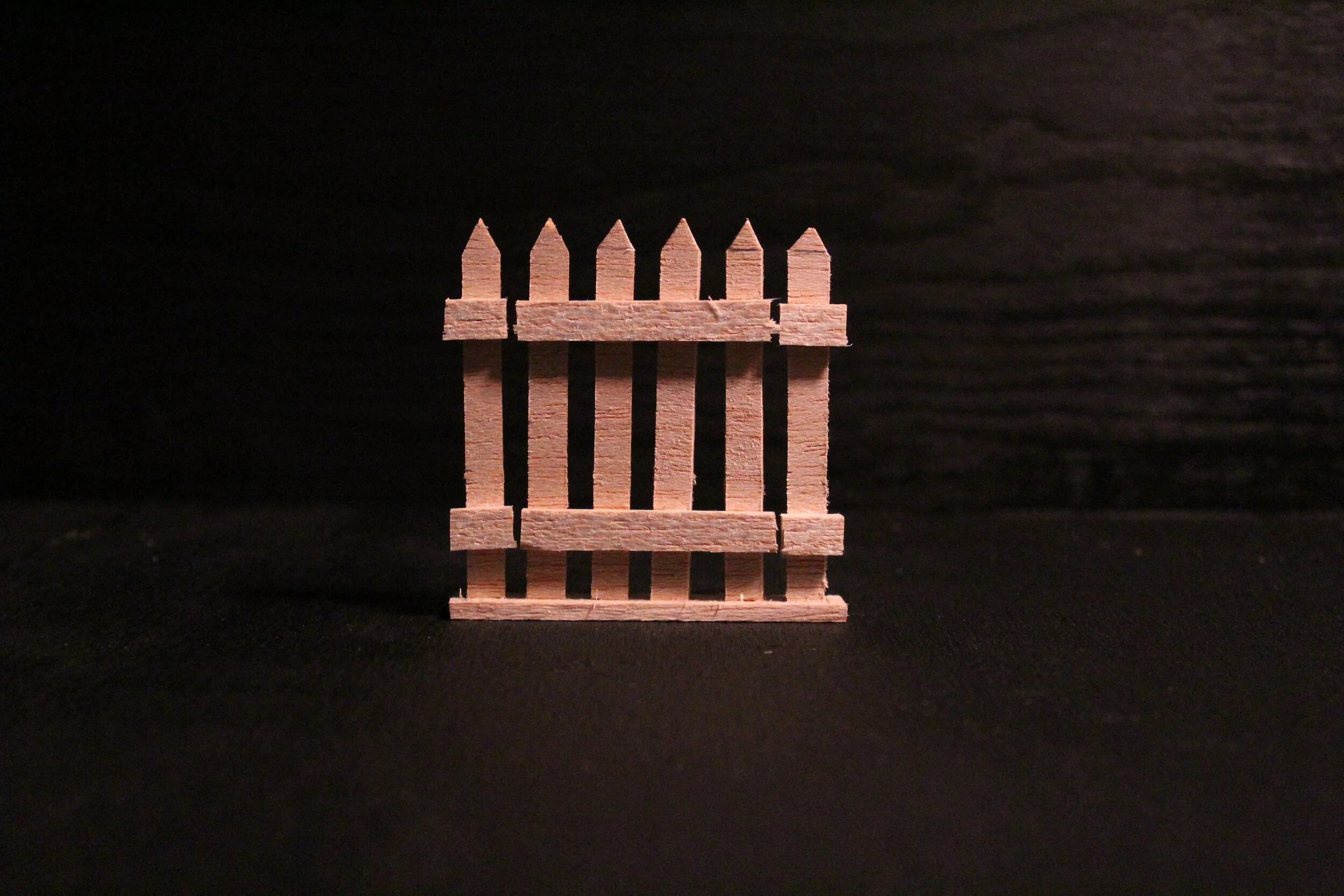 Fence Gate. Made out of Balsa wood