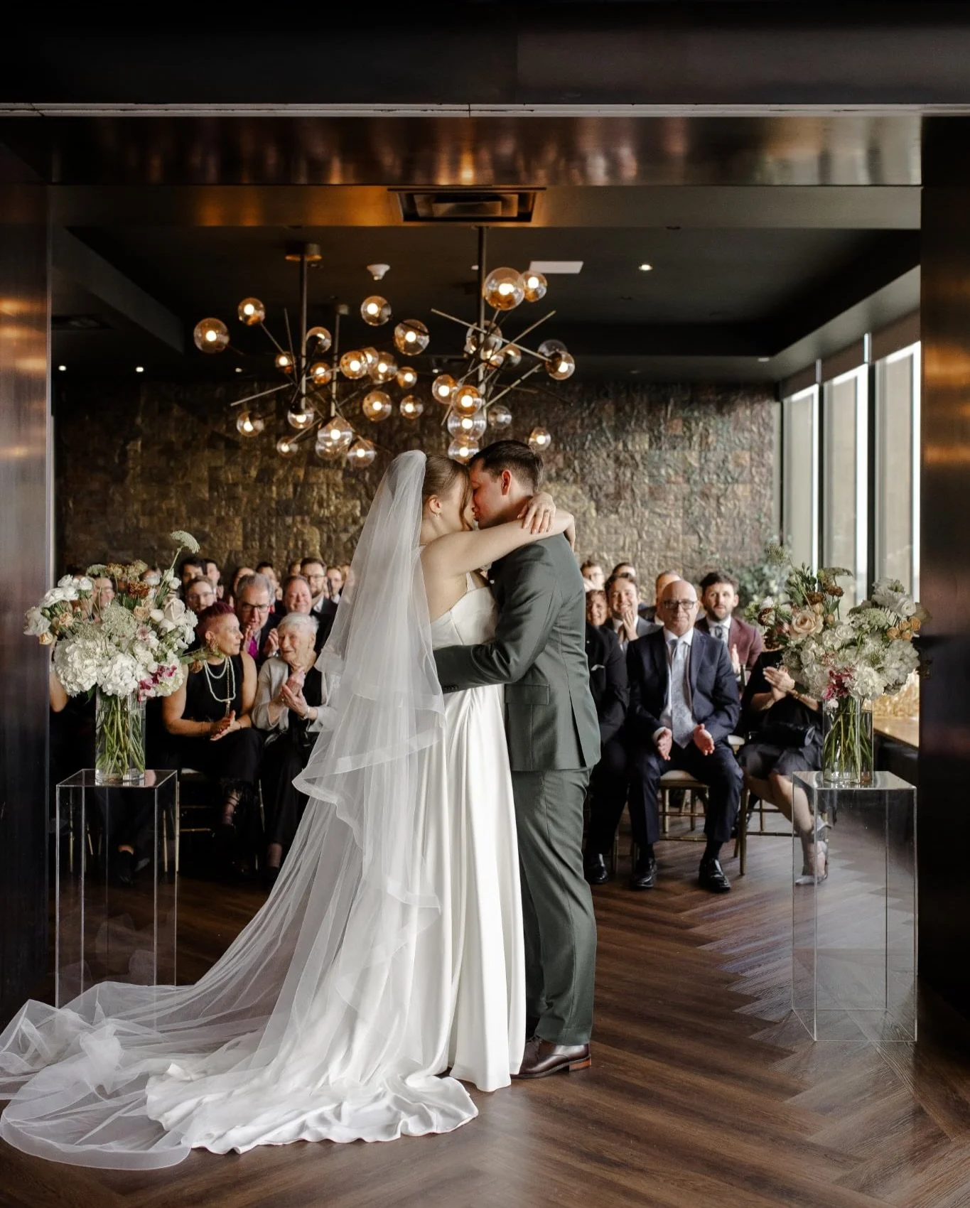 Everything feels a bit quieter from the 54th floor. A moodier, modern take on a city wedding.☁️🥂

Scroll until the end to see what we got up to at the end of the night.🥳

#CanoeRestaurant #TorontoWeddingPhotographer #urbanwedding #moderwedding