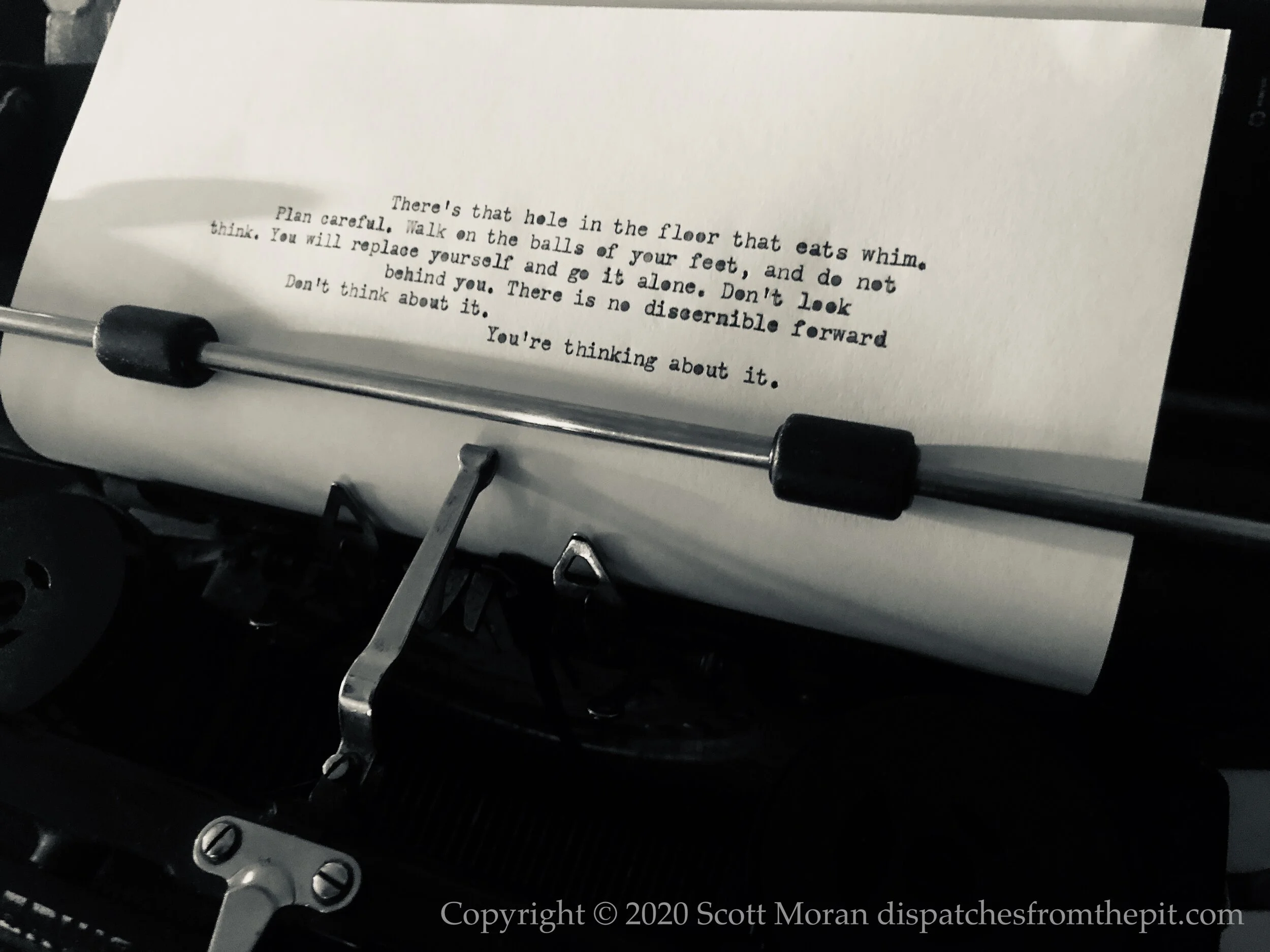 Flash Fiction Photography - Dispatches from the Pit - Scott Moran