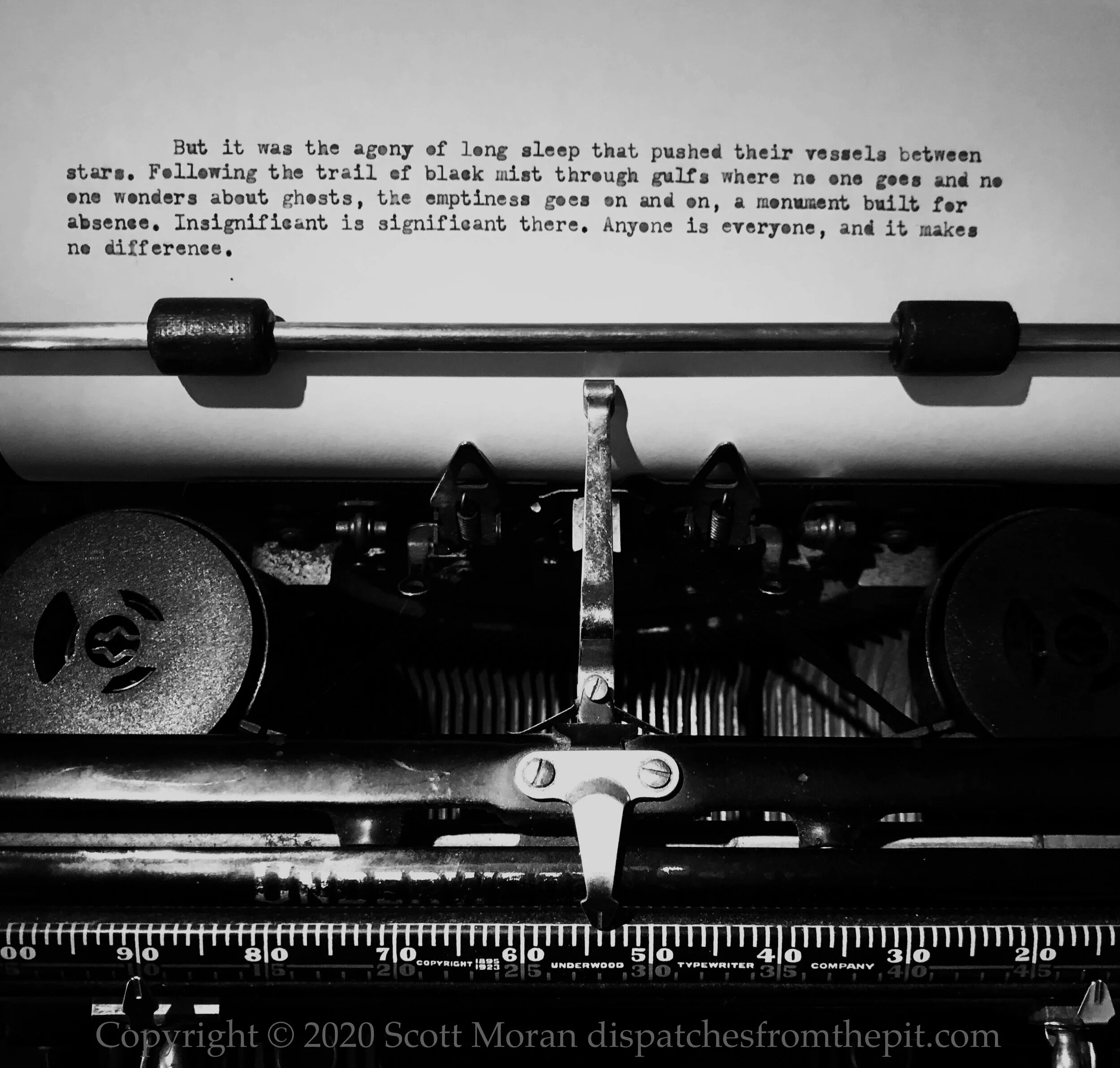 Flash Fiction Photography - Dispatches from the Pit - Scott Moran