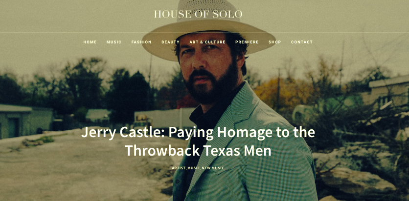 Jerry Castle: Paying Homage to the Throwback Texas Man