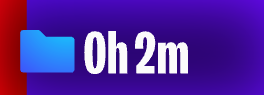 Digital folder icon labeled 'Oh 2m' on a purple background.