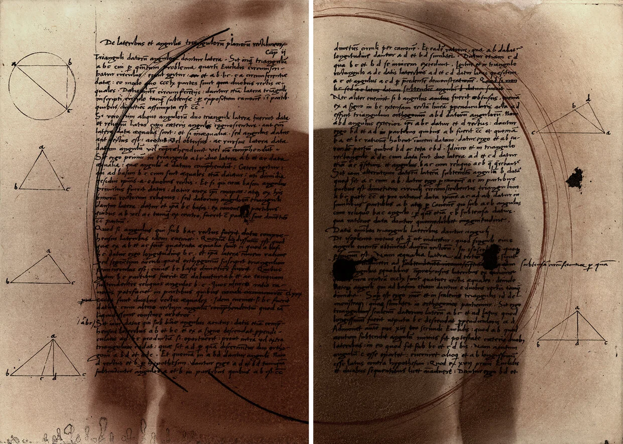 Foundation for a Paradigm Shift I Photo-etching with chin-collé 27.5x39 cm