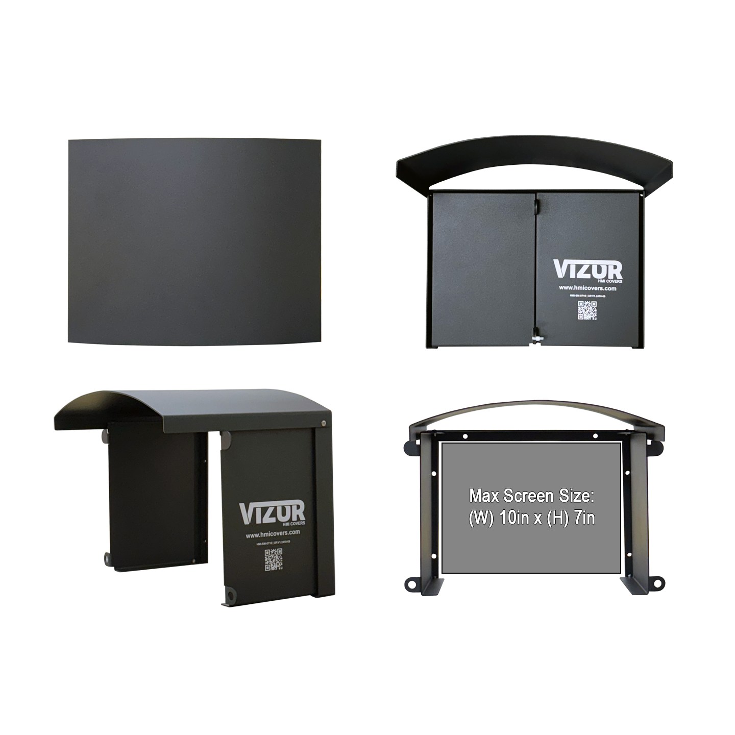 HMI-SM-0710 | Vizor Small HMI Cover, 9.875"x7.25"