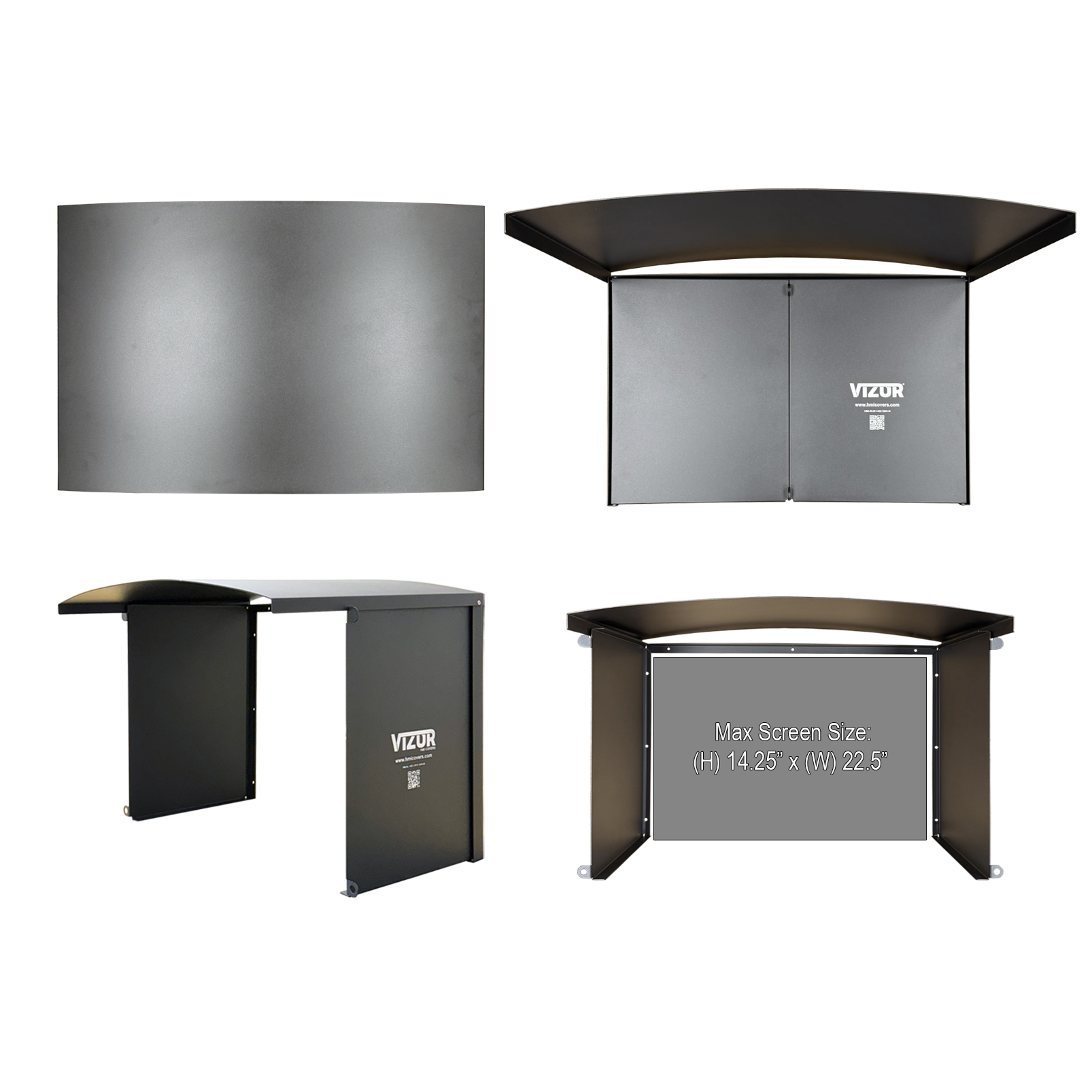 HMI-XLW-1422 | Vizor X-Large Wide HMI Cover, 14.25"x22.5"