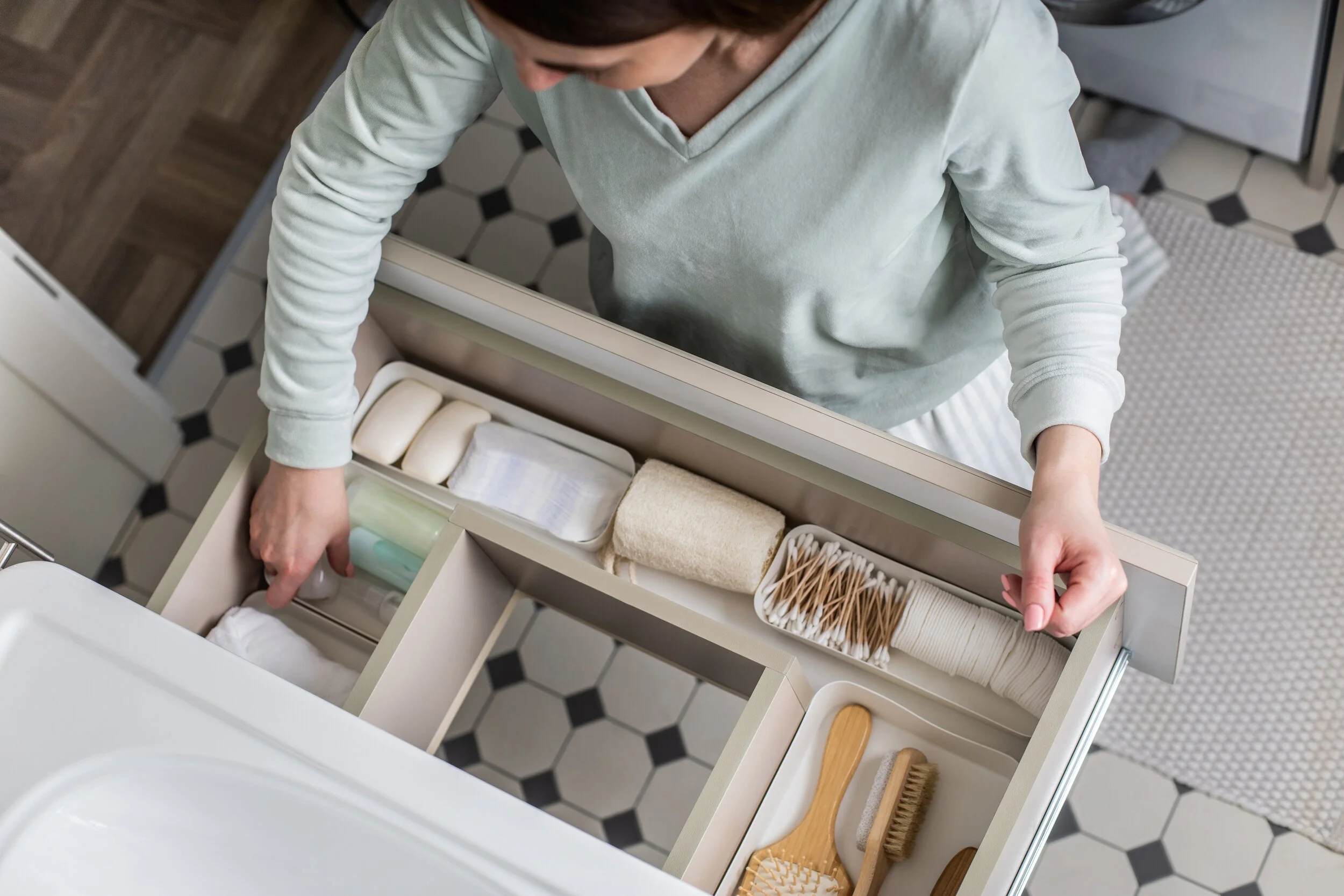 Clear the Bathroom Clutter