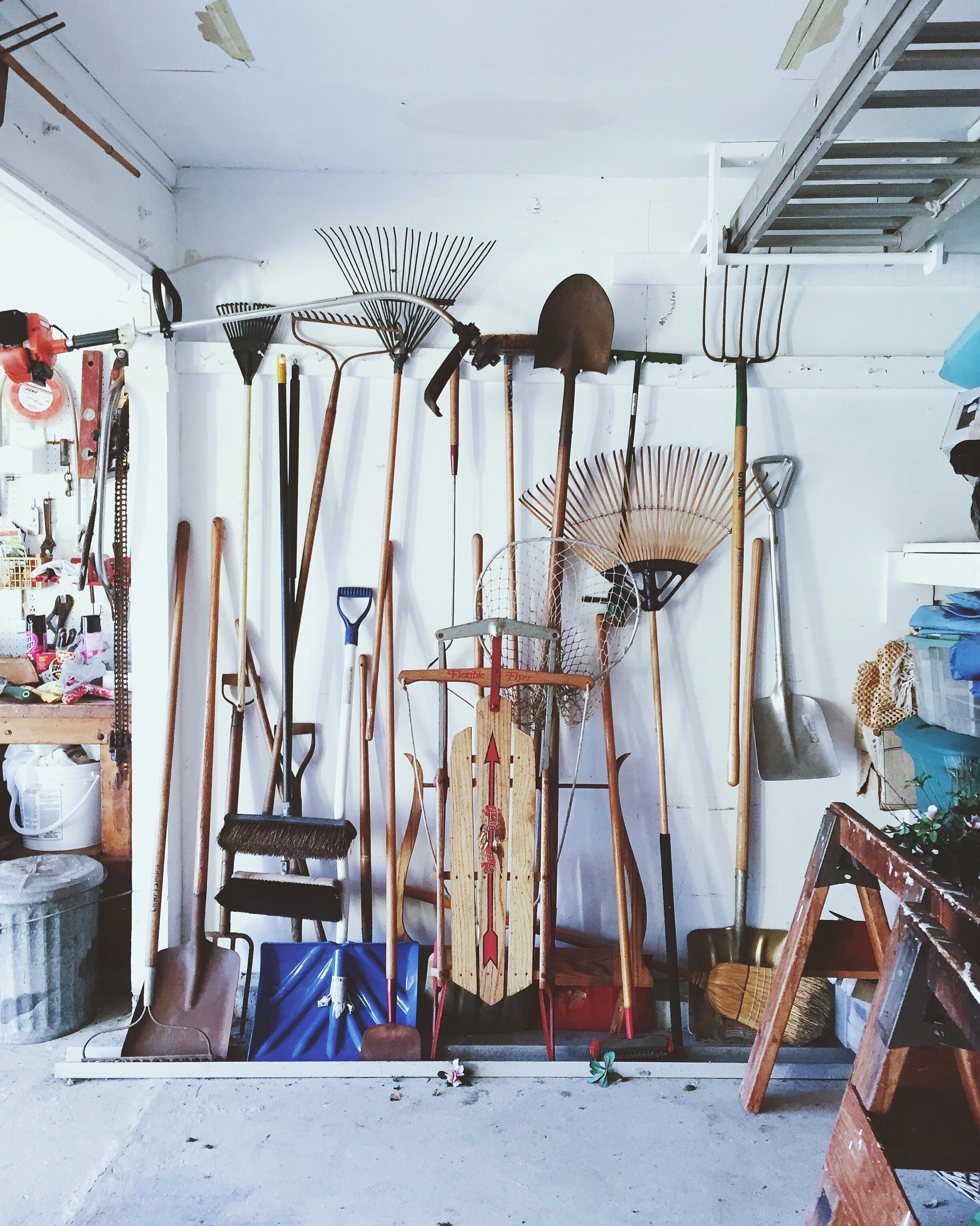 Garage Storage: Mix It Up