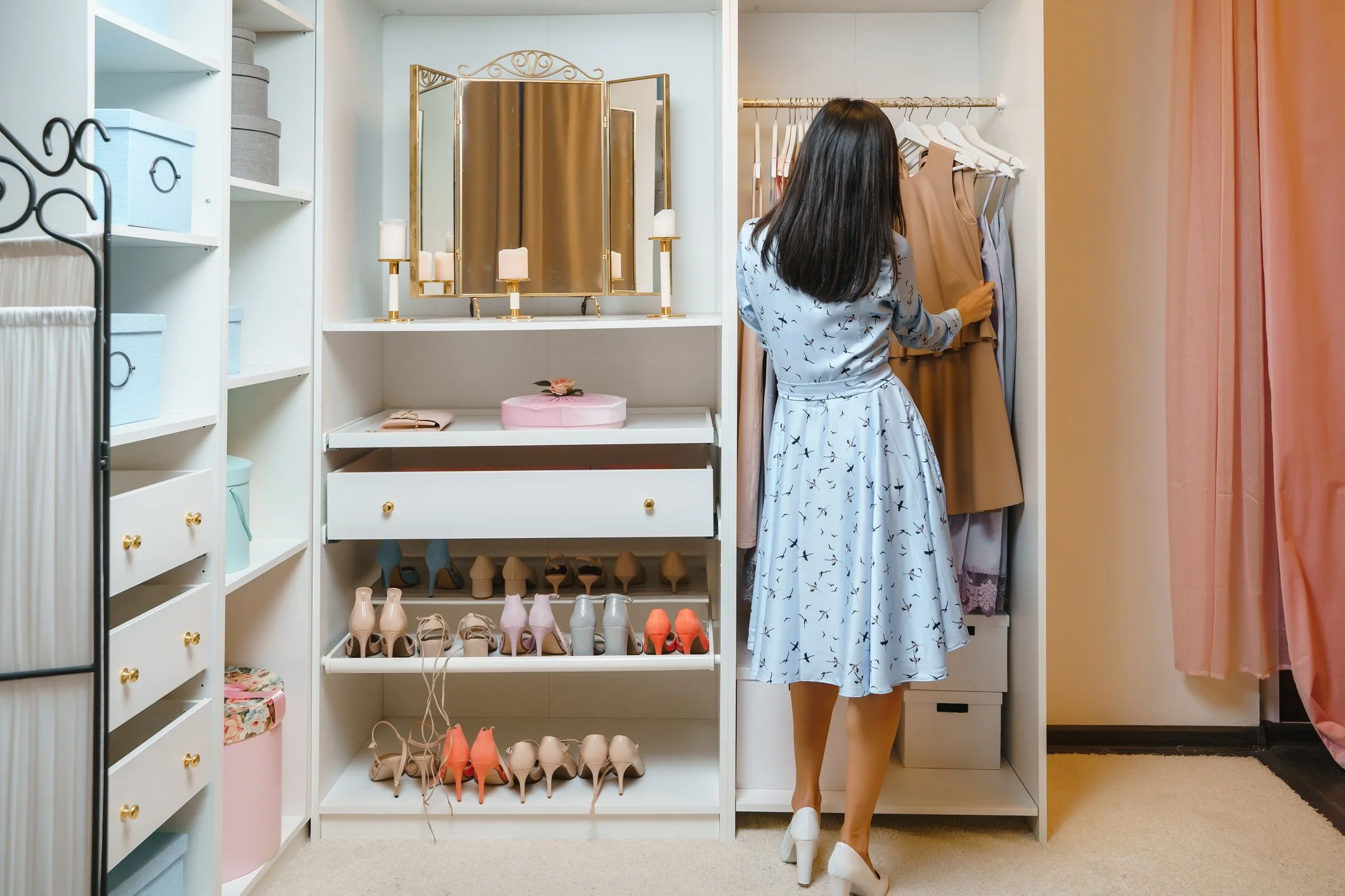 Professionally designed closets