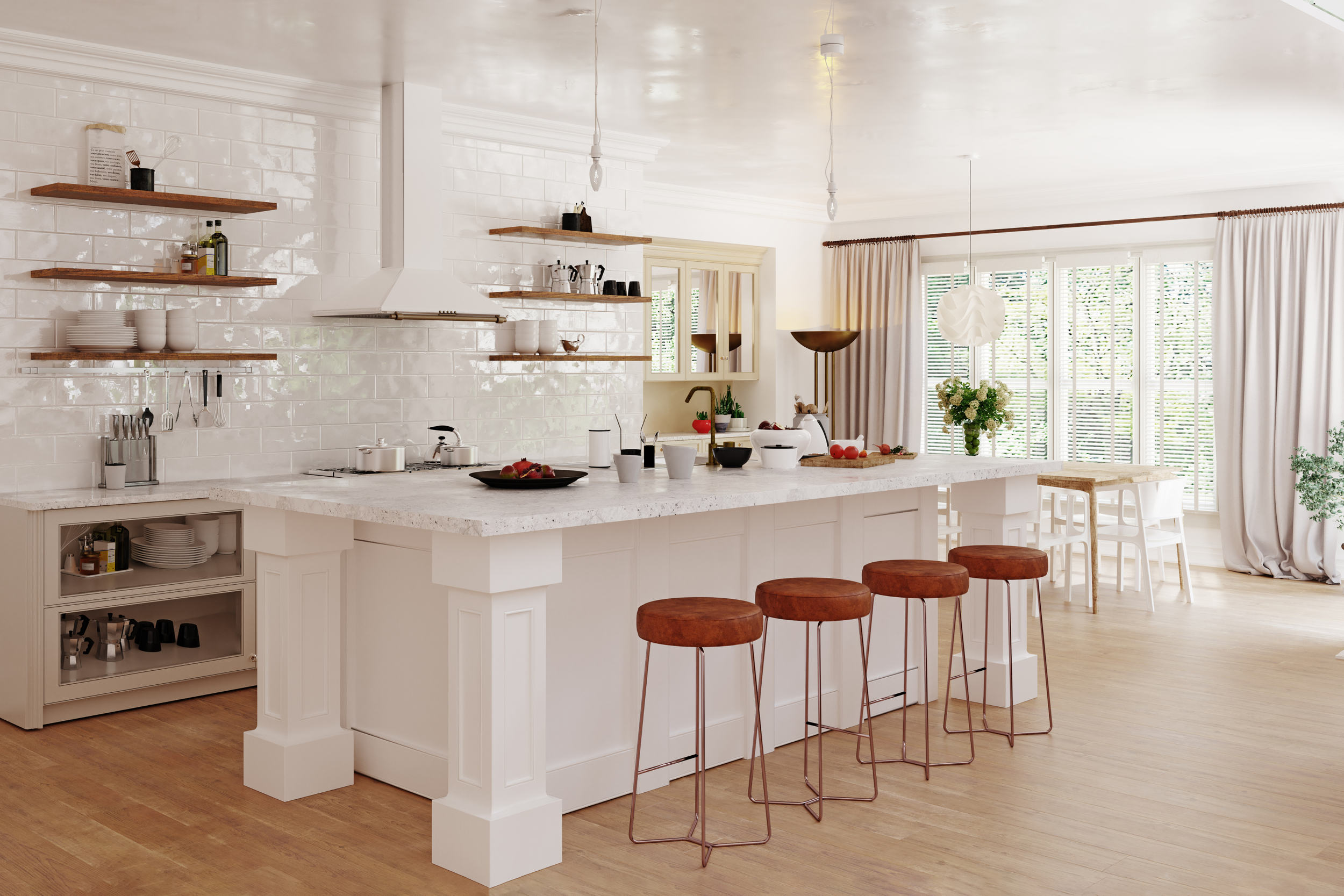 Spring-inspired Renovations for a Vibrant Cooking Space