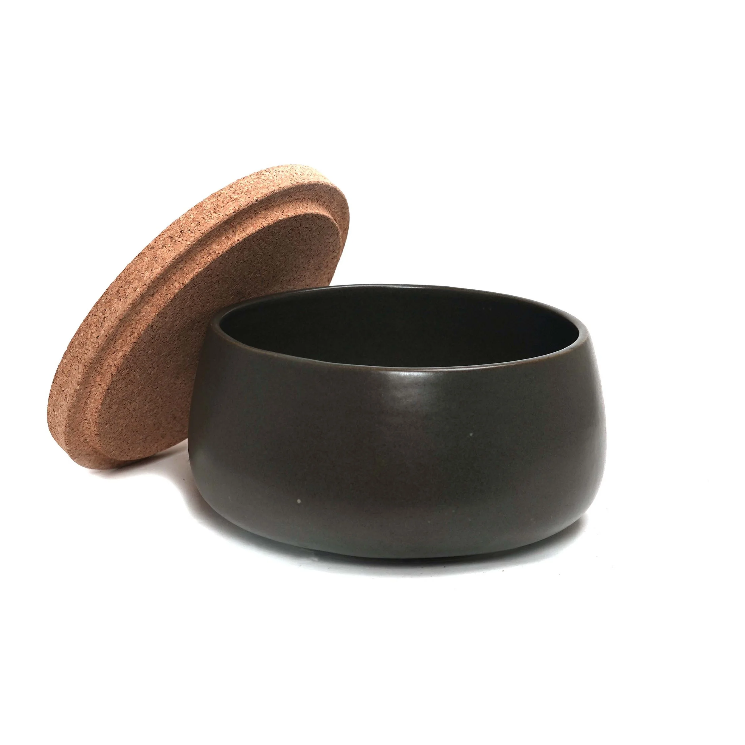 Stack Rice Bowl with Lid Gray — AKFD Studio