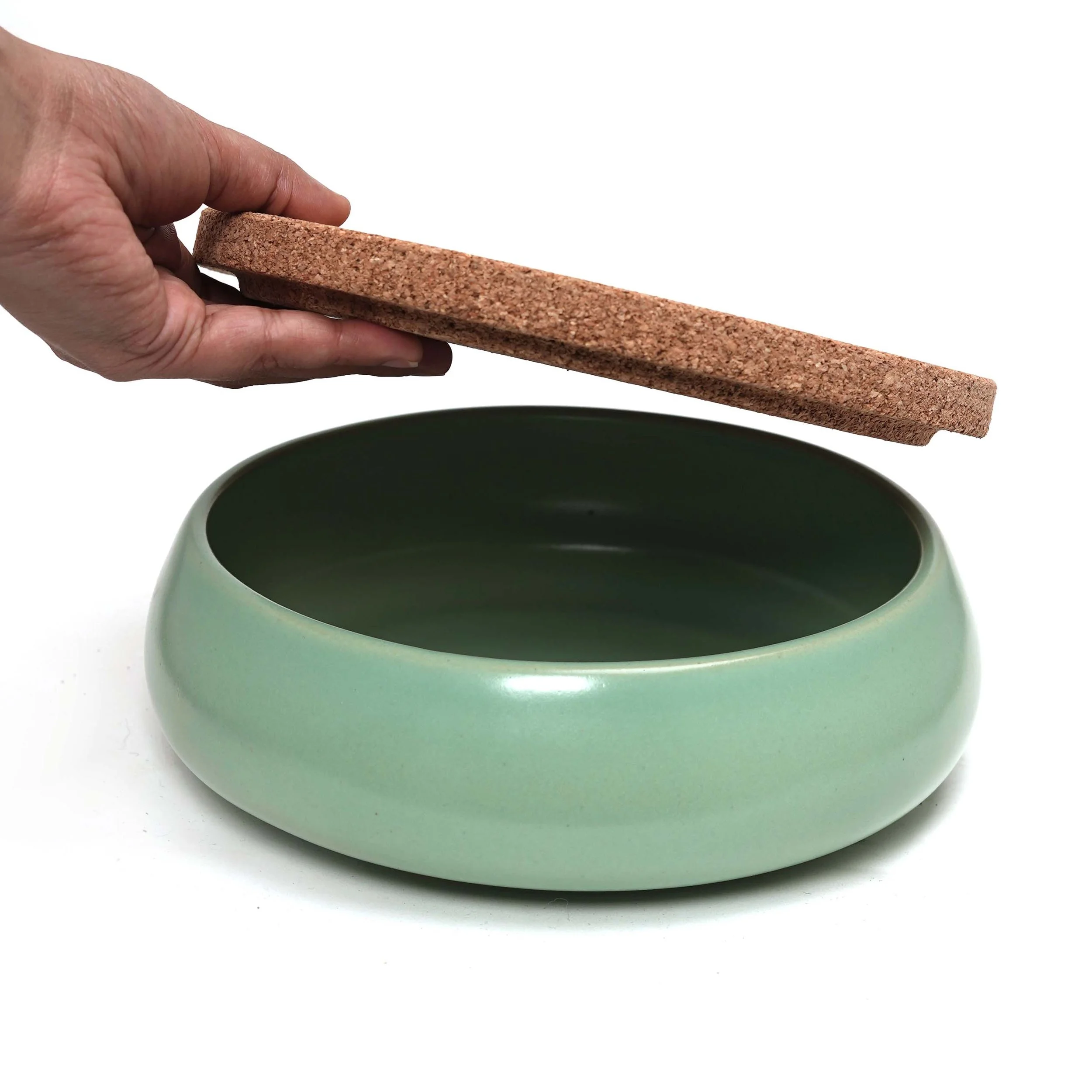 Stack Bowl Low with Lid (Teal) Buy Bowls Online Home Decor Items