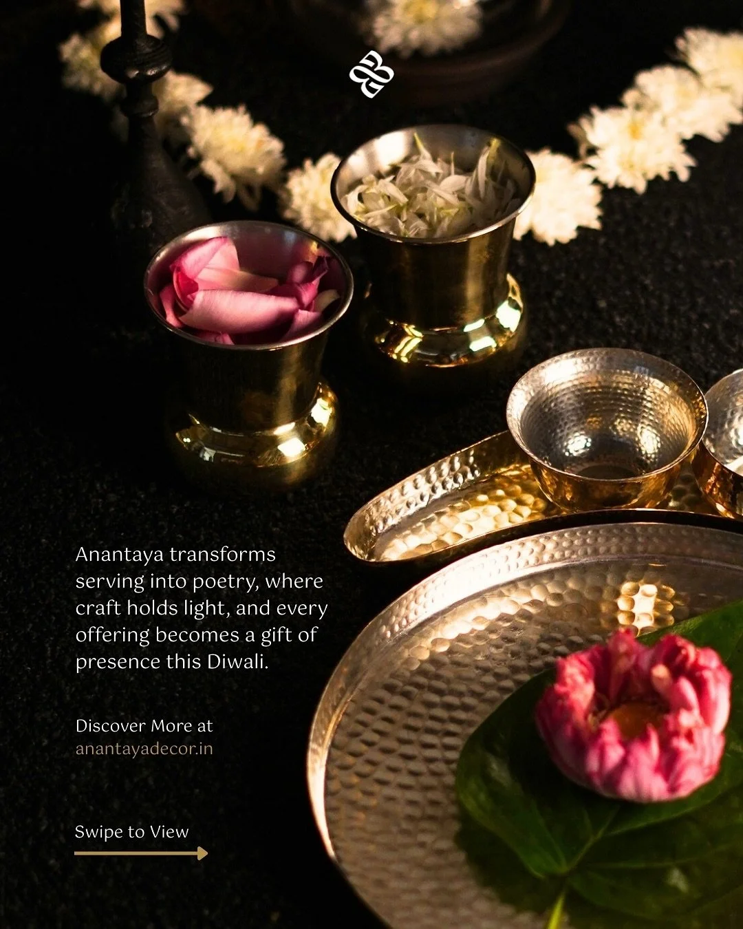 ✨ Swipe to experience serving the Anantaya way
Serving is not just a gesture, it is an experience. With Anantaya, every vessel carries centuries of craft and artistry. This Diwali, let every table setting speak of heritage.