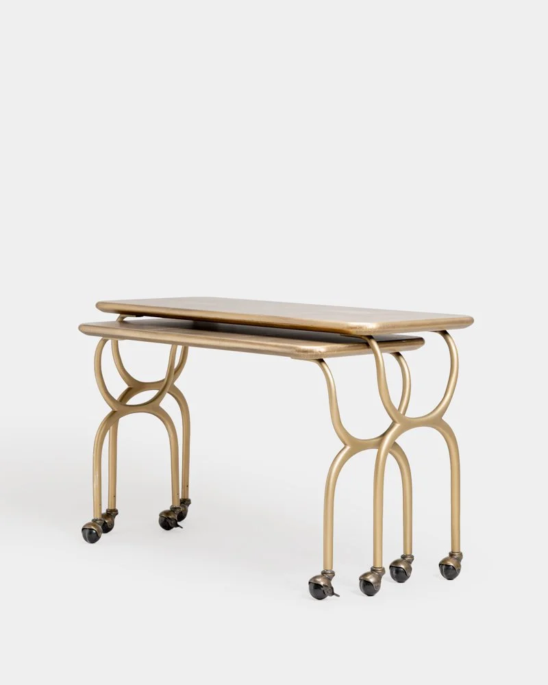 Hourglass Nesting Table Set of 2