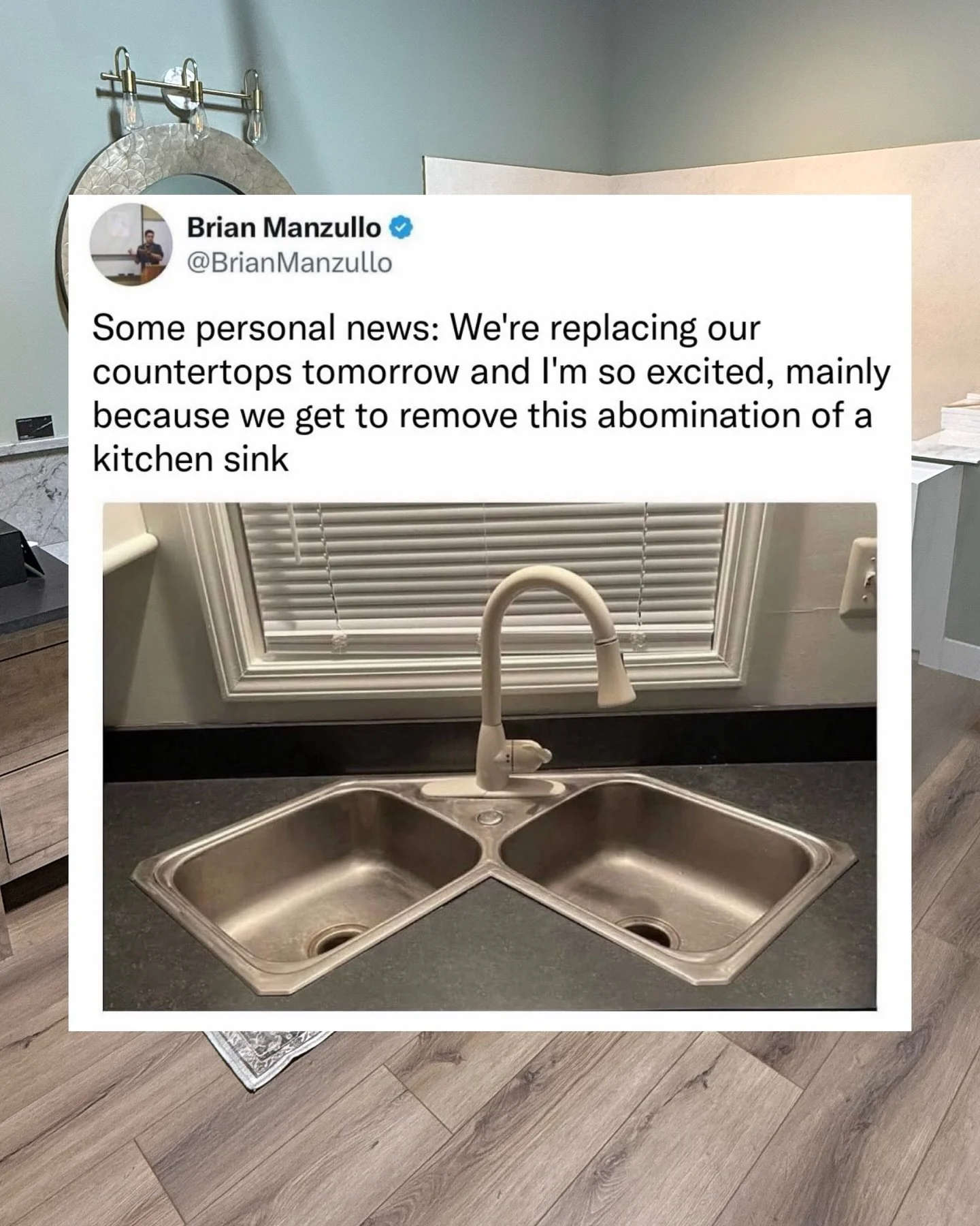 Oops! Just a round-up of a few home design fails&hellip; if you can relate to any of these&hellip; we&rsquo;ll see you in our showroom next week! 🙃

Happy Friday! 🥂

_____

📍SHOWROOM &amp; SLAB GALLERY:
845 McFarland Pkwy, Alpharetta, GA

FOR APPO