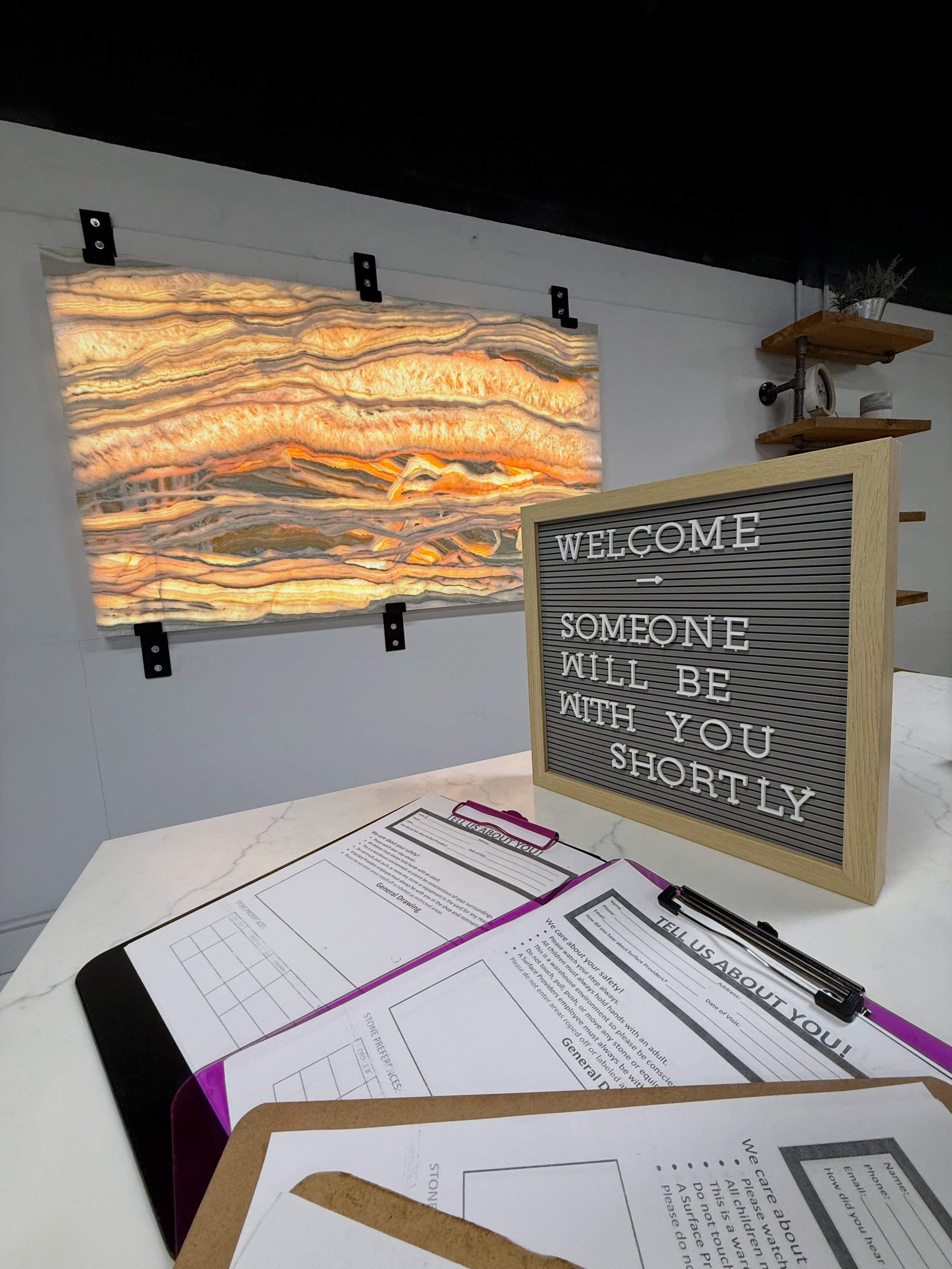 It&rsquo;s the start of a new month - this year is flying by! Our incredible team, showroom, &amp; slab gallery are here to welcome you. Whether you know what you&rsquo;re looking for or need guidance, we&rsquo;re happy to help! ✨👋🏼

_____

Providi