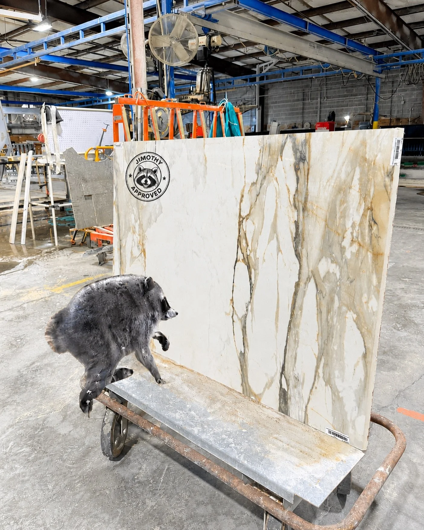 Added a new level of inspection before delivery&hellip; 🦝 ☑️ 👍🏼

__________

📍SHOWROOM &amp; SLAB GALLERY:
845 McFarland Pkwy, Alpharetta, GA

FOR APPOINTMENTS:
&bull; Call: 470-354-3850
&bull; Email: info@surfaceproviders.com

&bull;
&bull;
&bul
