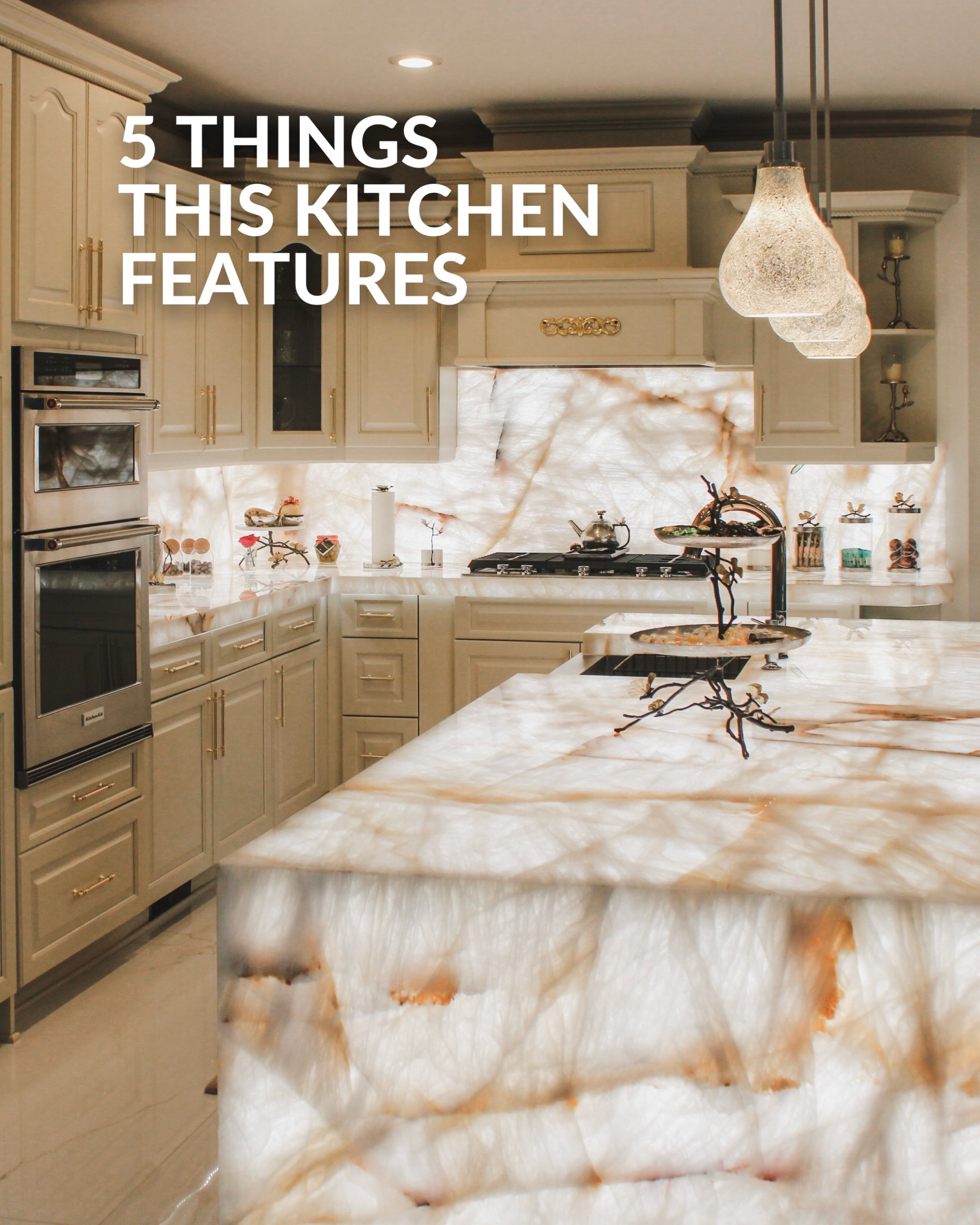 5 things this kitchen features&hellip; 🙌🏻✨

1) backlit Onyx countertops
2) island with waterfall edges 
3) matching backlit backsplash 
4) drop-in cooktop
5) a very cute cat 

__________

📍SHOWROOM &amp; SLAB GALLERY:
845 McFarland Pkwy, Alpharett