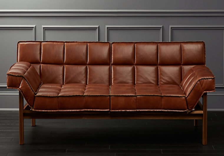 Drops Leather Sofa