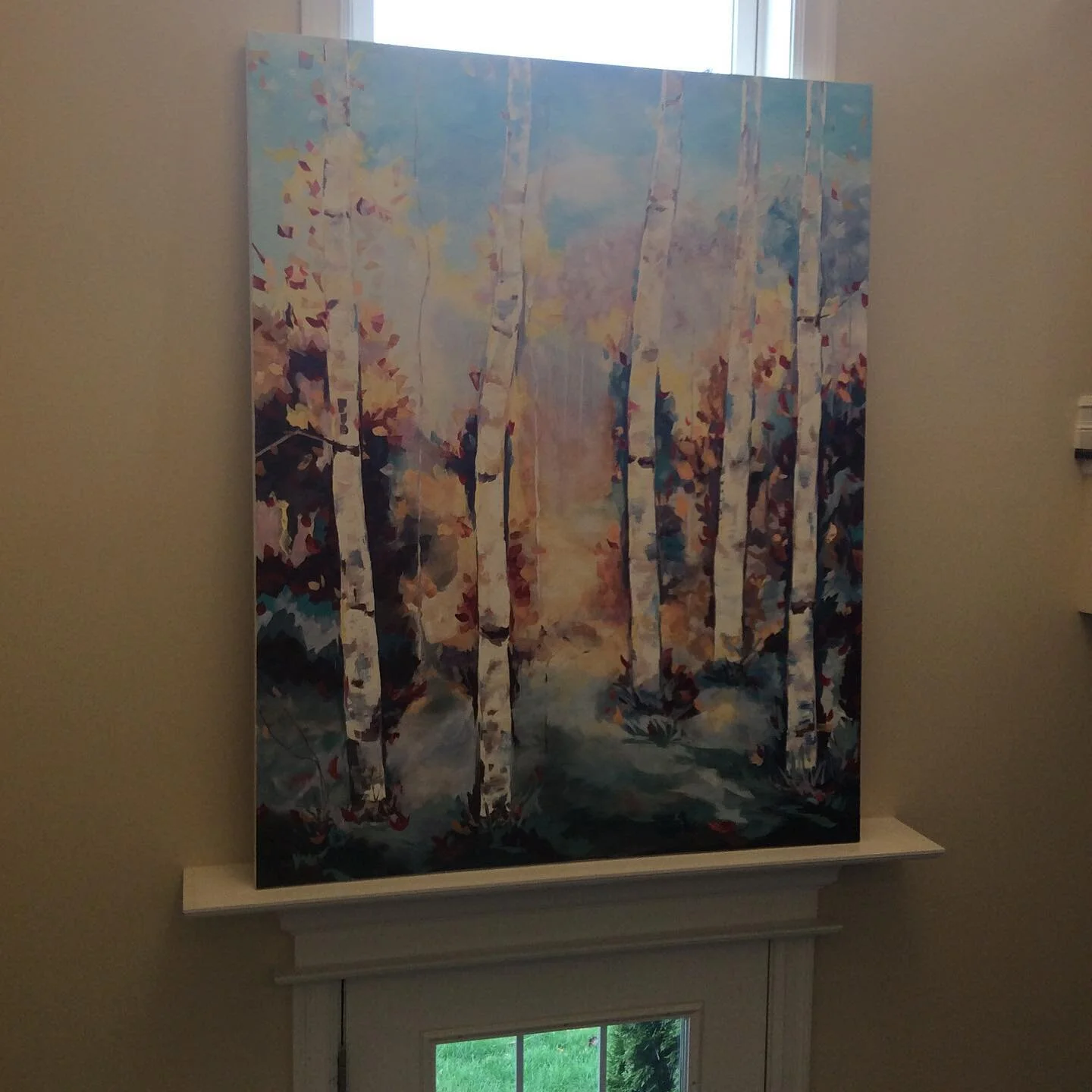 &ldquo;A Moment In Time&rdquo;
 

Creating this piece felt like an &ldquo;Out of Body &ldquo; experience, where I was totally immersed in nature, the silence of the woods, my body floating through the enormous explosion of colors, my mind wandering, 
