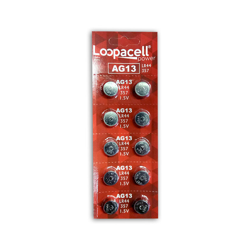 AG13 - LR44 Button Cell Batteries - 10 Pack — Fantasy Gifts
