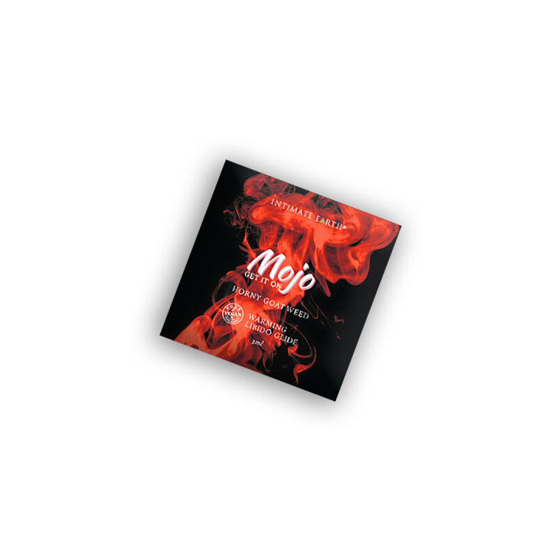 MOJO Libido Warming Glide square shaped foil