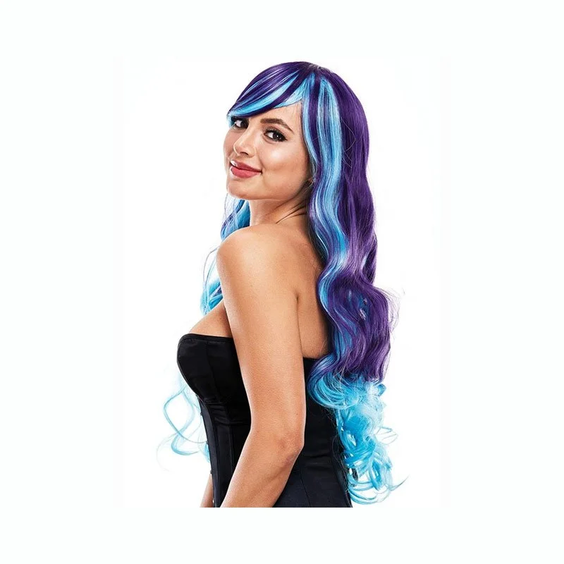 Pleasure Wigs - Ashley - Purple/Blue