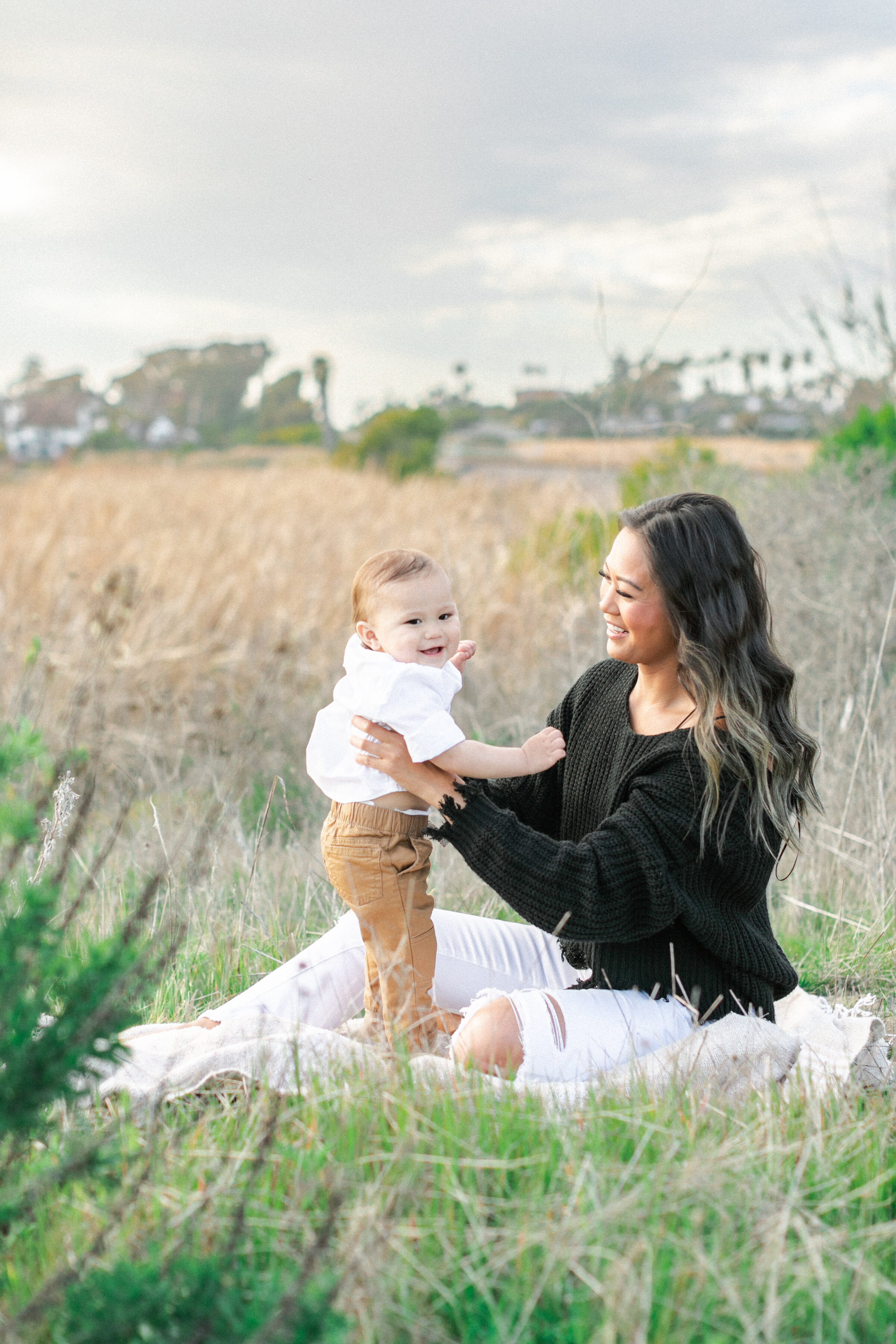 Anthony and Rhonnel's Carlsbad Family session and surprise proposal-2.jpg