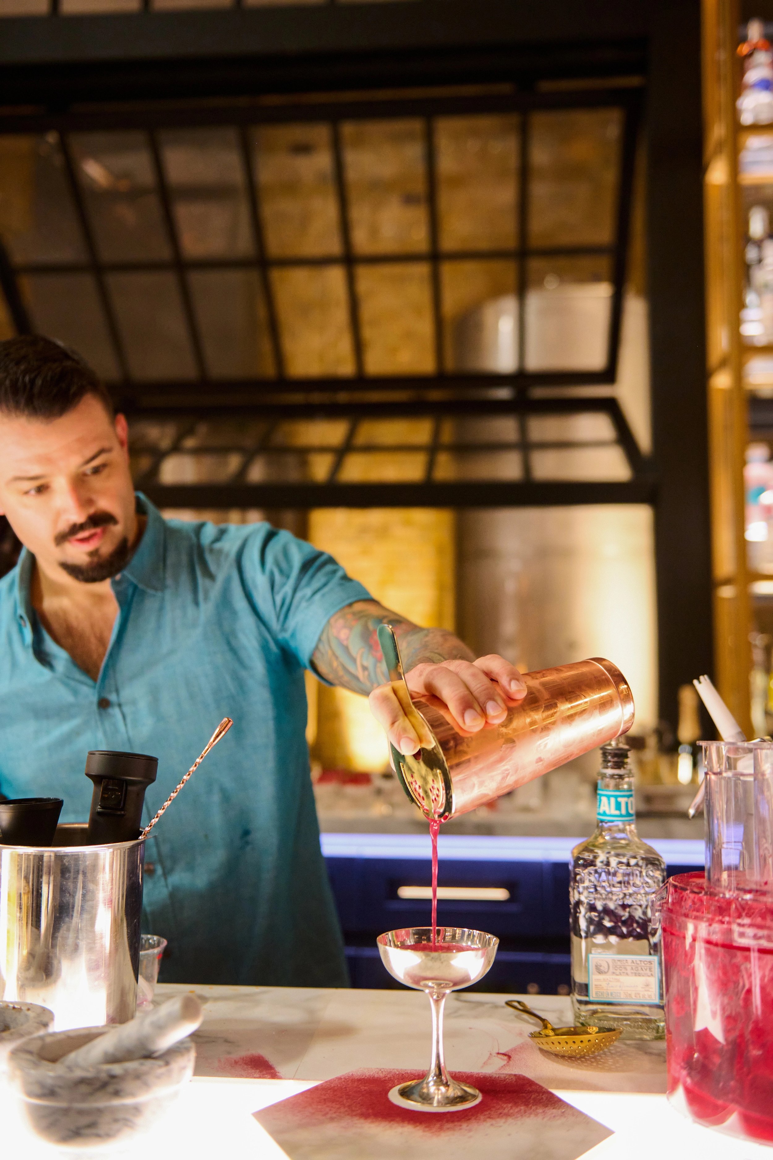  Michael R. Anderson in “Drink Masters”. — Photo: David Leyes/Netflix © 2022 