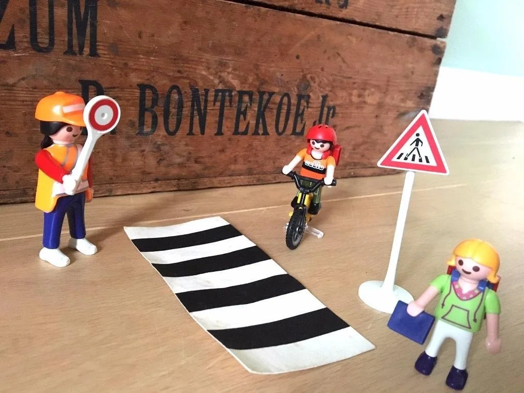 Kleuter theaterproject over het verkeer