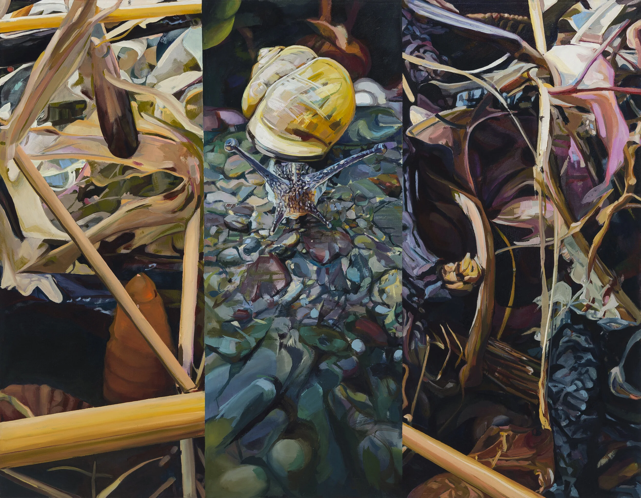 “Decomposition 2”- 30” x 39” Oil on Canvas.