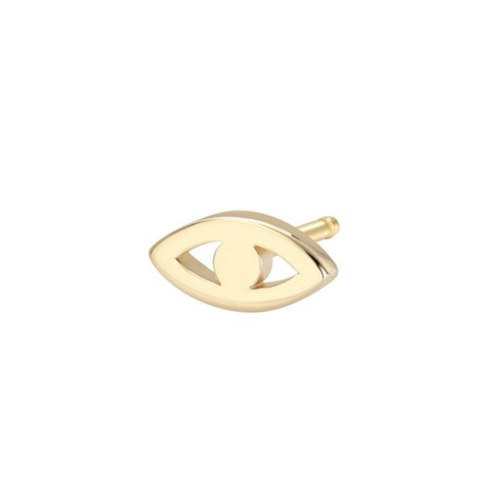  Zoe Lev 14k Gold Tiny Evil Eye Stud Earring, $95