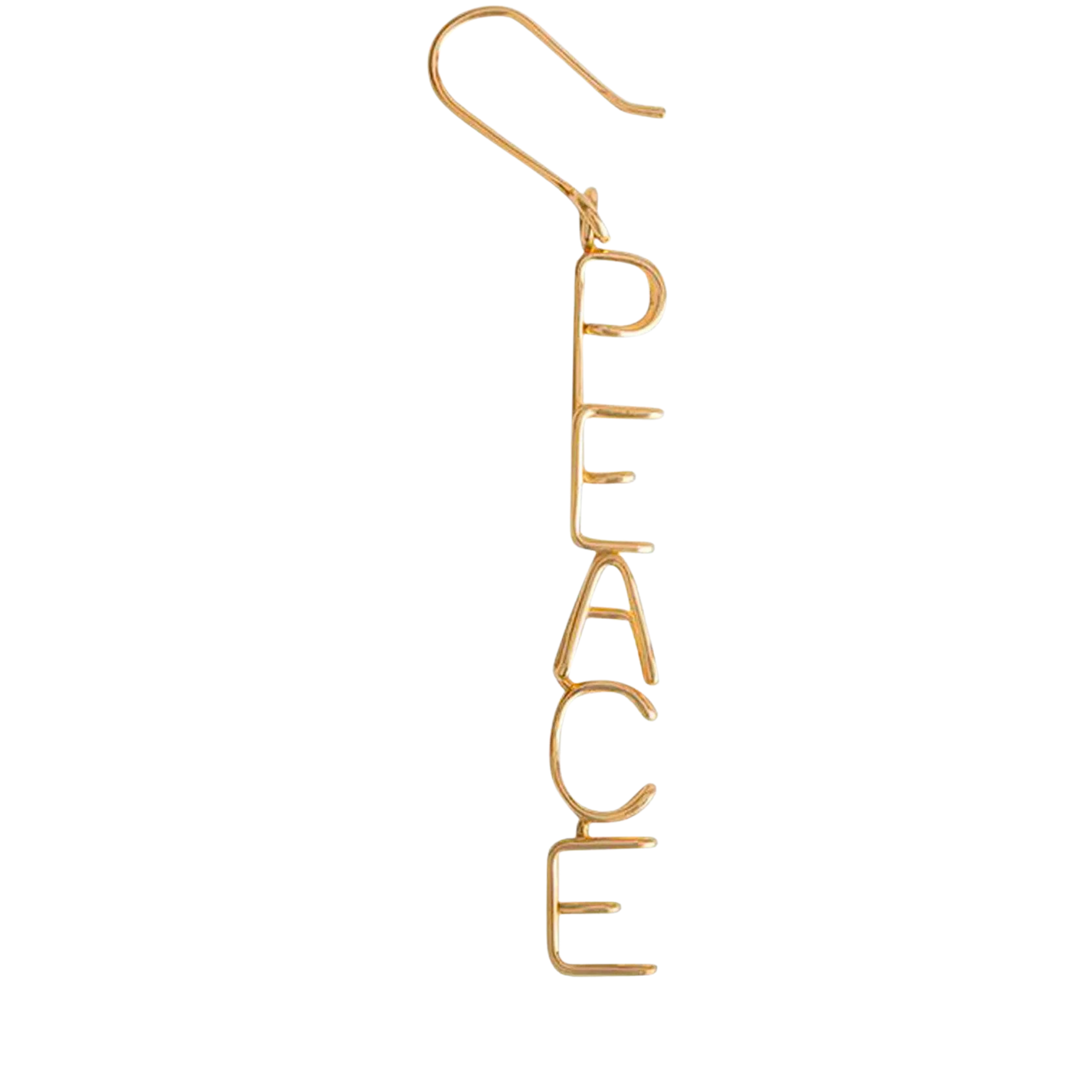 Atelier Paulin 18k Peace Drop Single Earring, $795