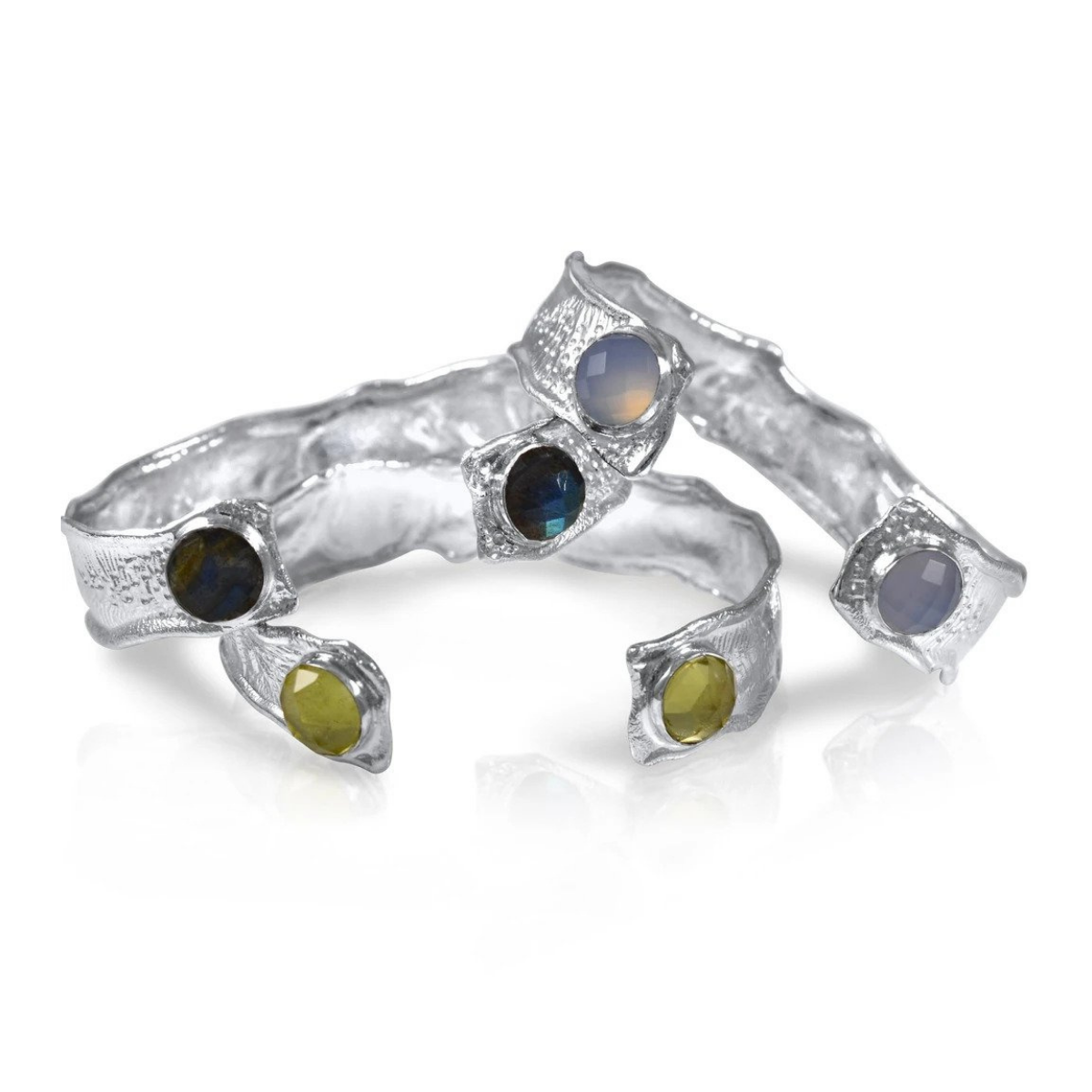 Splash Gem Cuff, $425