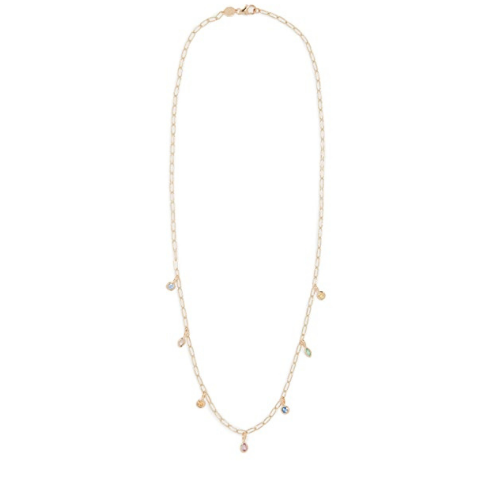 Sorellina 18K Monroe Multi Shape Bezel Necklace, $1,950