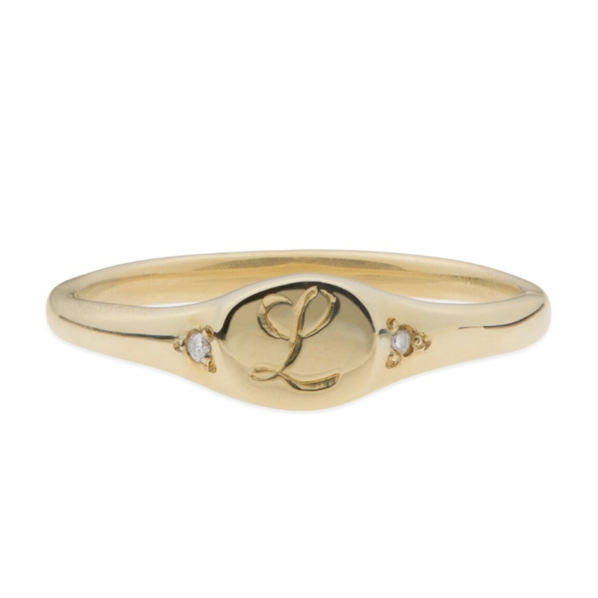 Elisa Solomon Henrietta’s Treasure Mini Signet Ring, $606