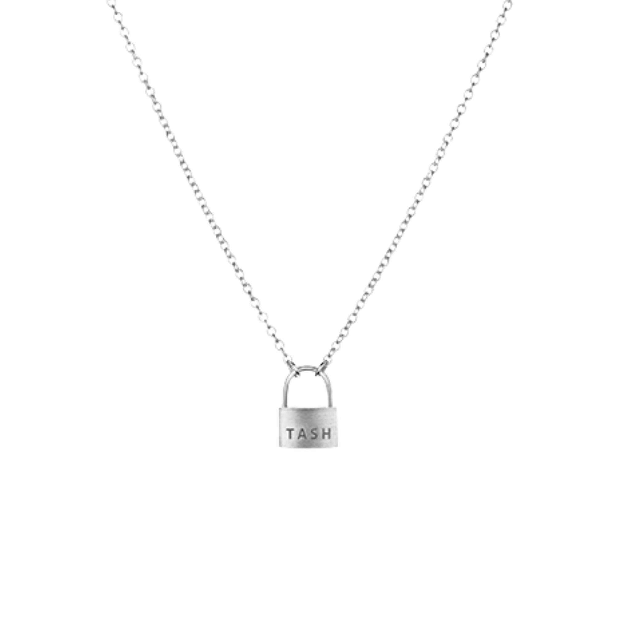 Maria Tash padlock necklace, $920 at Maria Tash
