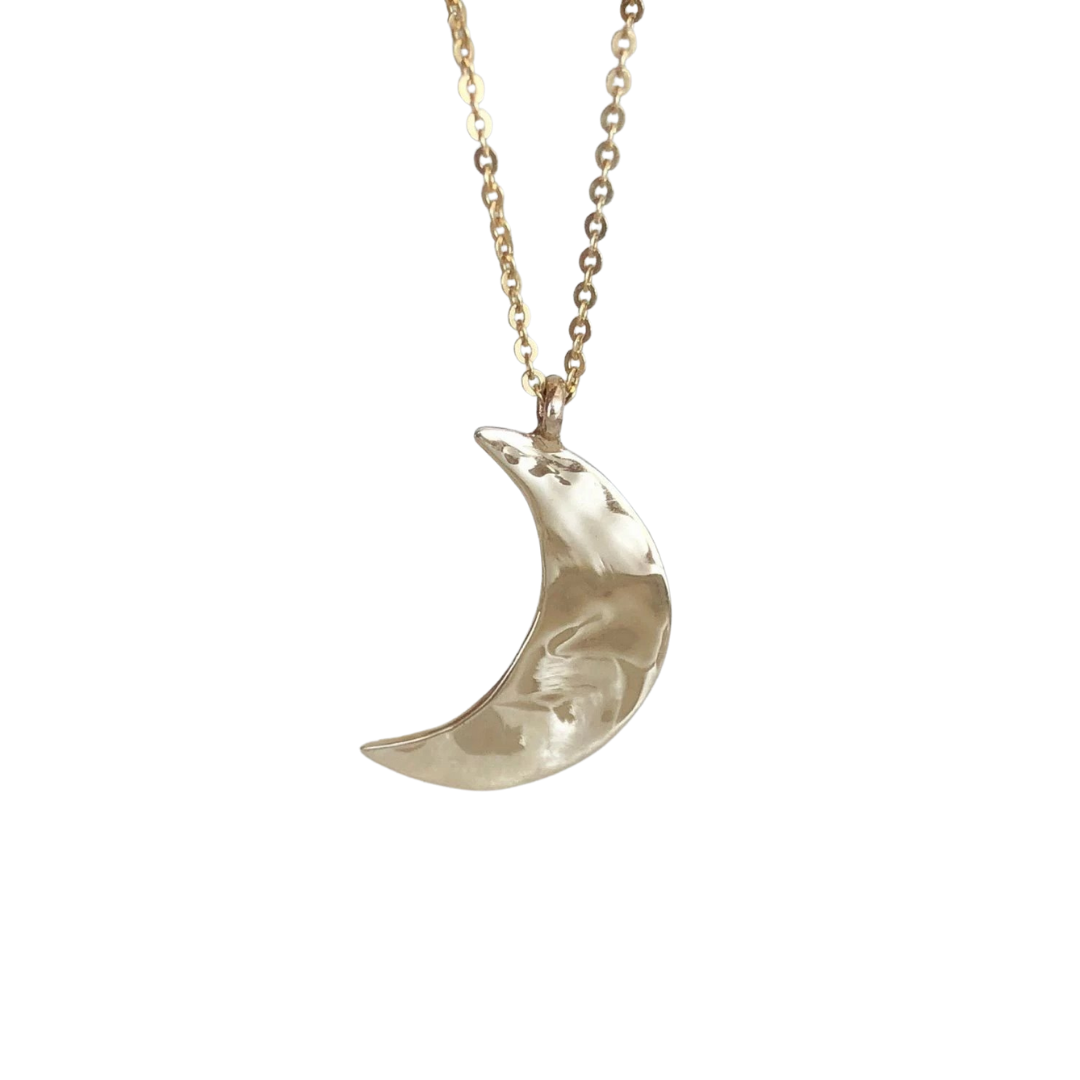 James Michelle Crescent Moon Necklace, $495 *Sold out