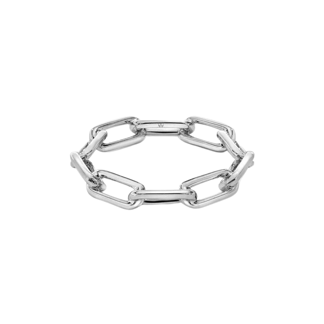 Walters Faith Saxon Sterling Silver Chain Link Ring, $155