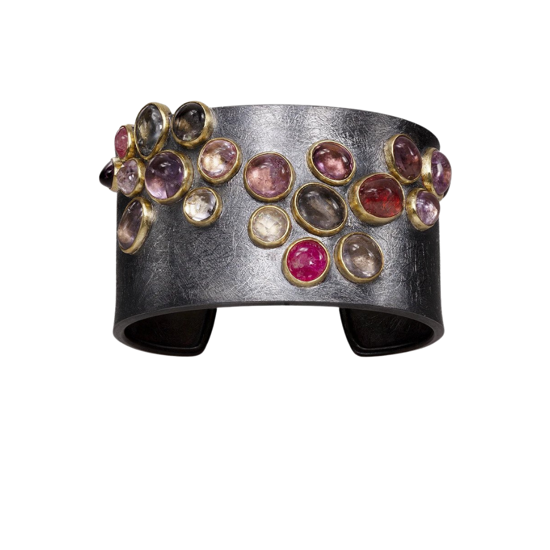Todd Reed Cuff Bracelet with Spinel, price upon request