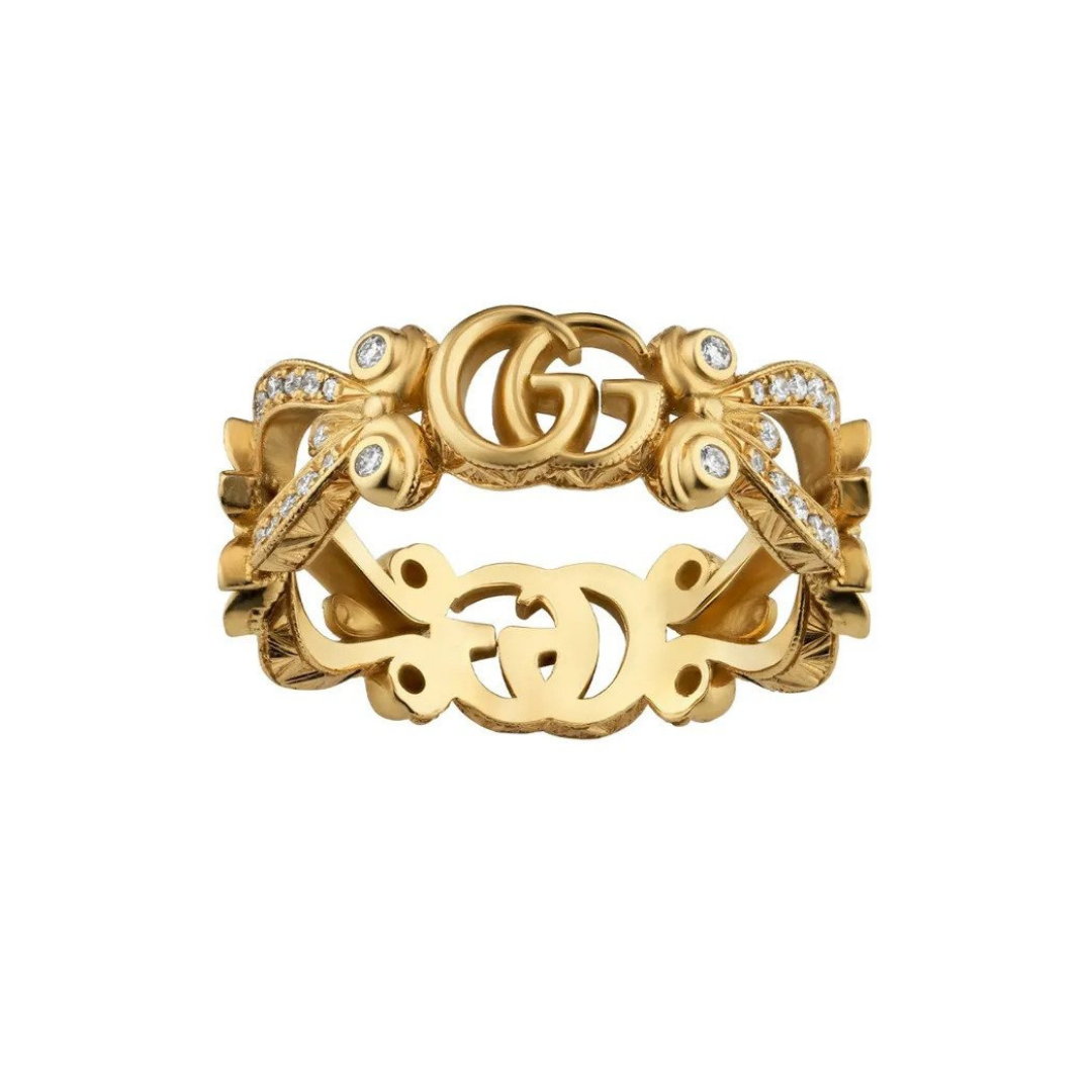 Gucci Anello Flora Ring, $3,250 at Gearys Beverly Hills