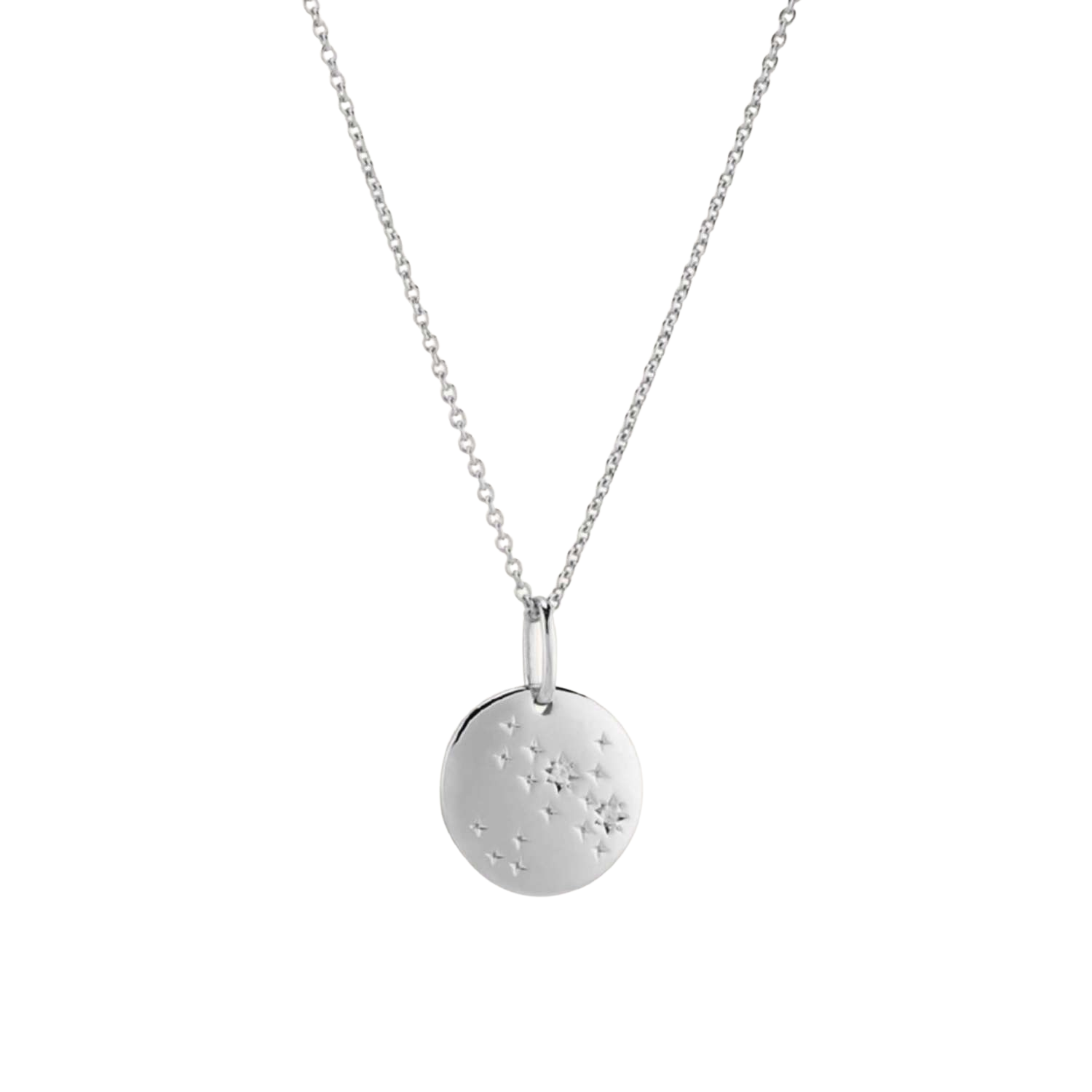 Mejuri Sagittarius Silver Necklace, $75 at Mejuri