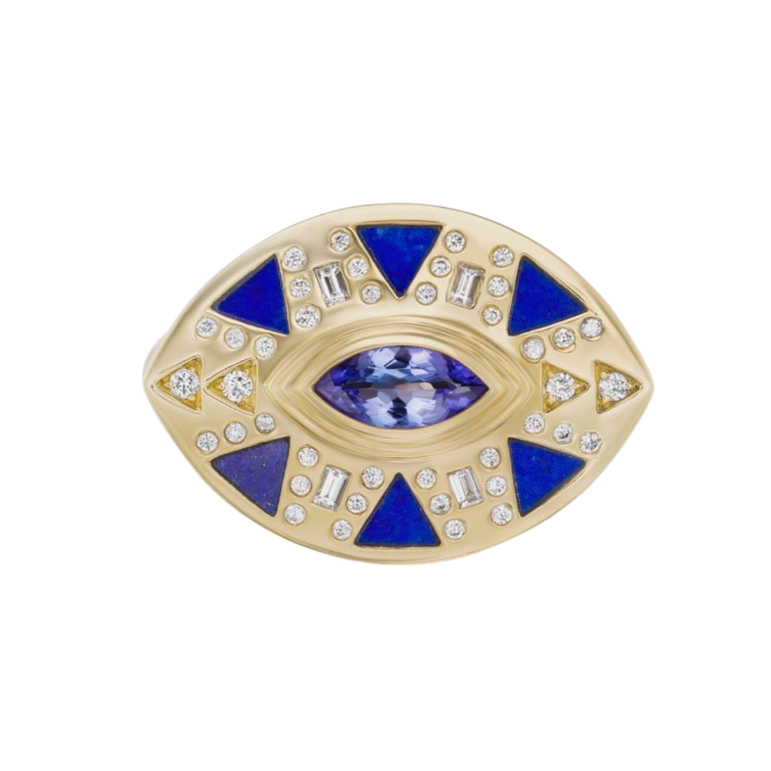 Cleopatra’s Eye Cocktail Ring, $5,500 at Harwell Godfrey