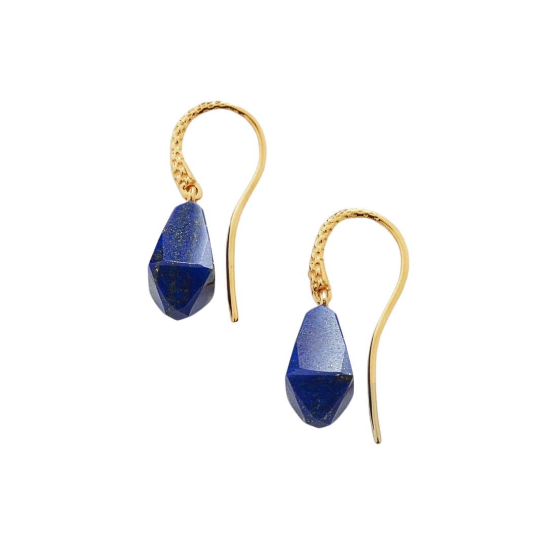 Monica Vinader “Doina” Gemstone Wire Earrings, $175