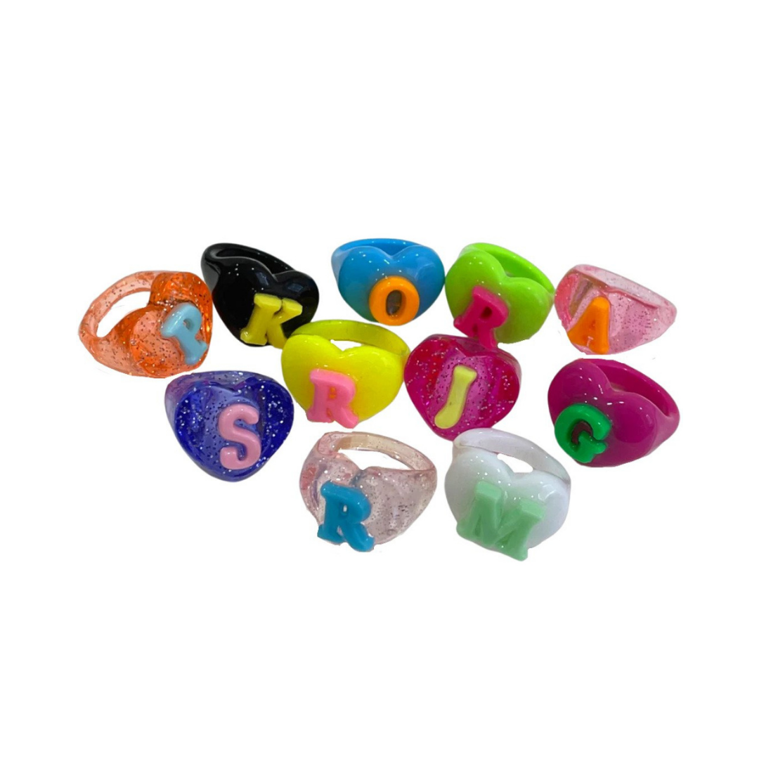 BonBonWhims Resin and Enamel Rings, from $55