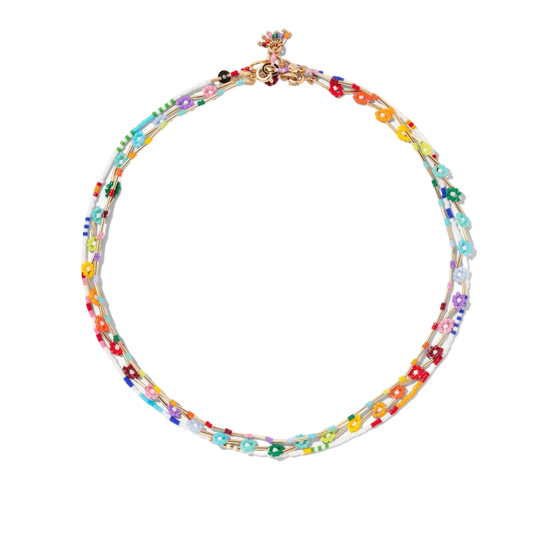 Roxanne Assoulin “Flower Patch” necklace set, $195 at Roxanne Assoulin
