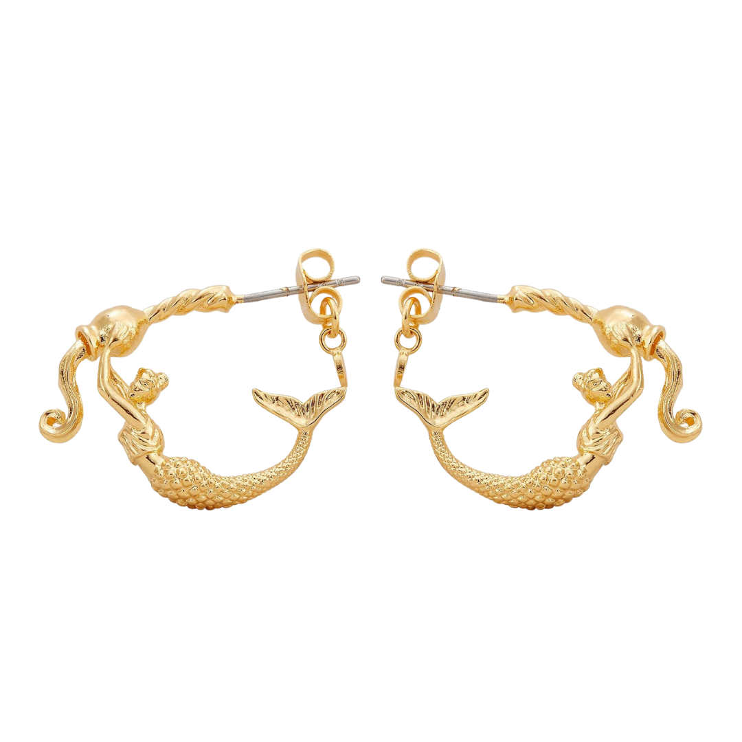 Les Néréides “Aquarius” Astrological Sign earrings, $115 at Les Néréides