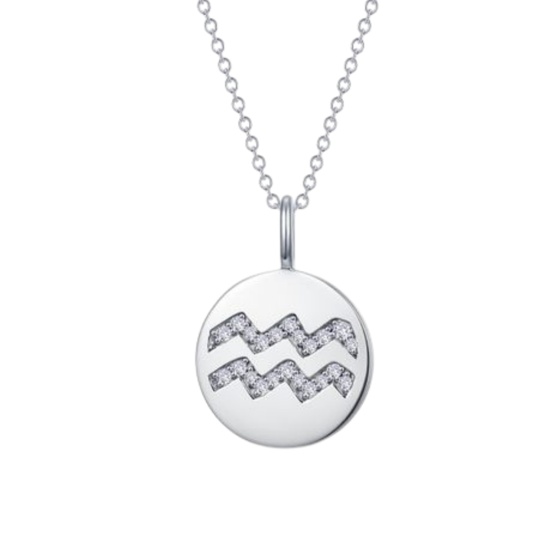 Venus Jewelers “Aquarius” pendant with diamonds, $225 at Venus Jewelers