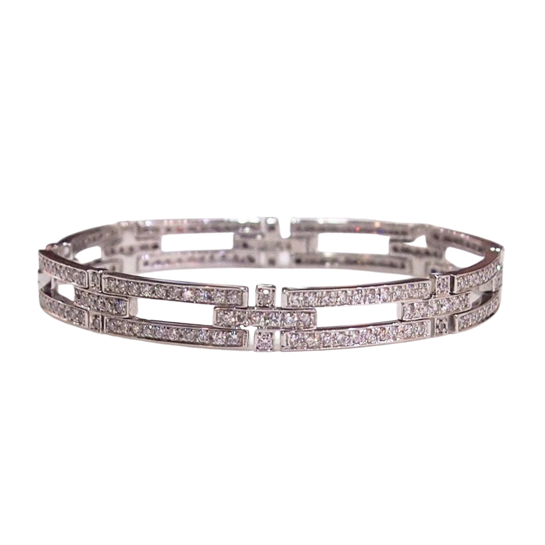 Judith Arnell Jewelers Diamond Link Bracelet, price upon request 