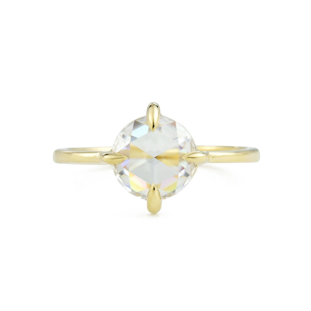 Valerie Madison “Eva” rose-cut diamond ring, starting at $5,500 at Valerie Madison